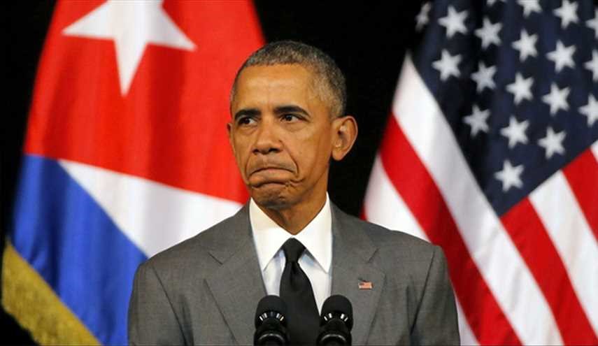 أوباما يعزي كوبا بوفاة كاسترو!