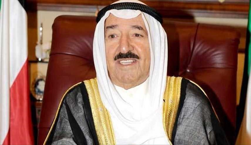 أمير الكويت يعزي الرئيس الإيراني بضحايا حادث اصطدام القطارين