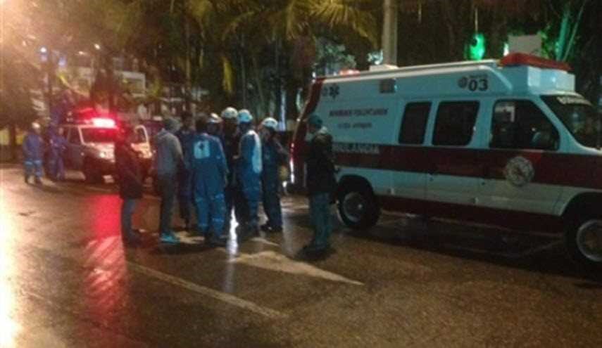 إنقاذ لاعبين من فريق كرة القدم البرازيلي بعد تحطم طائرتهم