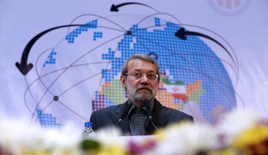 مؤتمر طهران الامني .. لاريجاني: إيران ليست عدوة السعودية