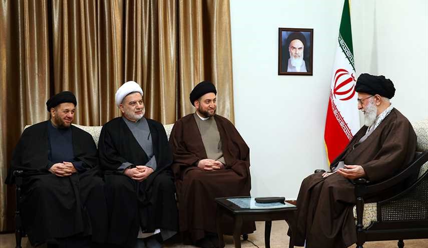 دیدار رئیس مجلس اعلای اسلامی عراق با رهبر معظم انقلاب | تصاویر