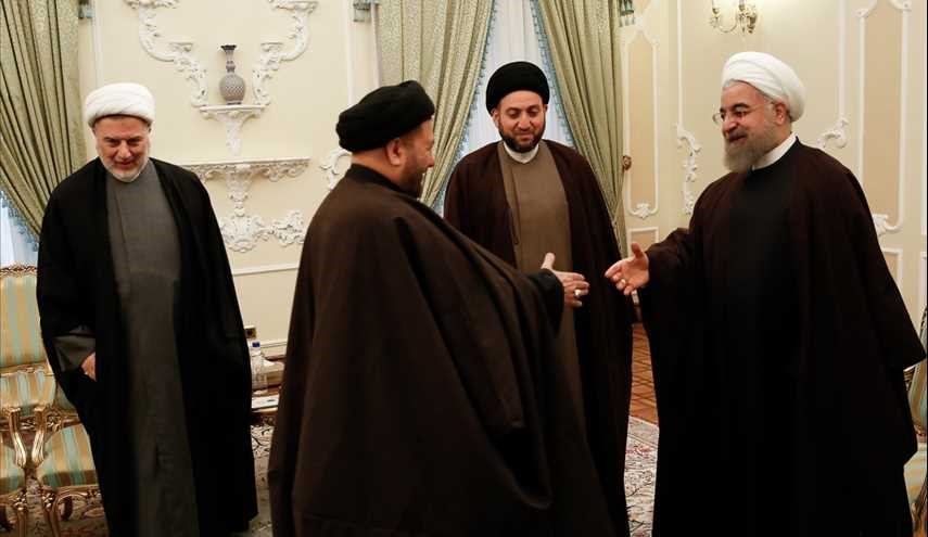 Rouhani receives officials from Iraq, Palestine