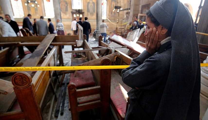 داعش يعلن مسؤوليته عن الهجوم على الكنيسة البطرسية بوسط القاهرة