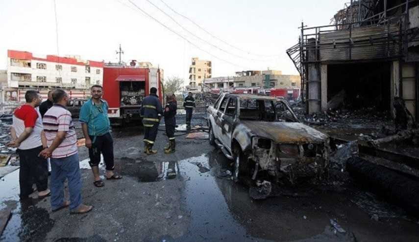 إصابة عدد من المواطنين بانفجار سيارة مفخخة في الوشاش ببغداد