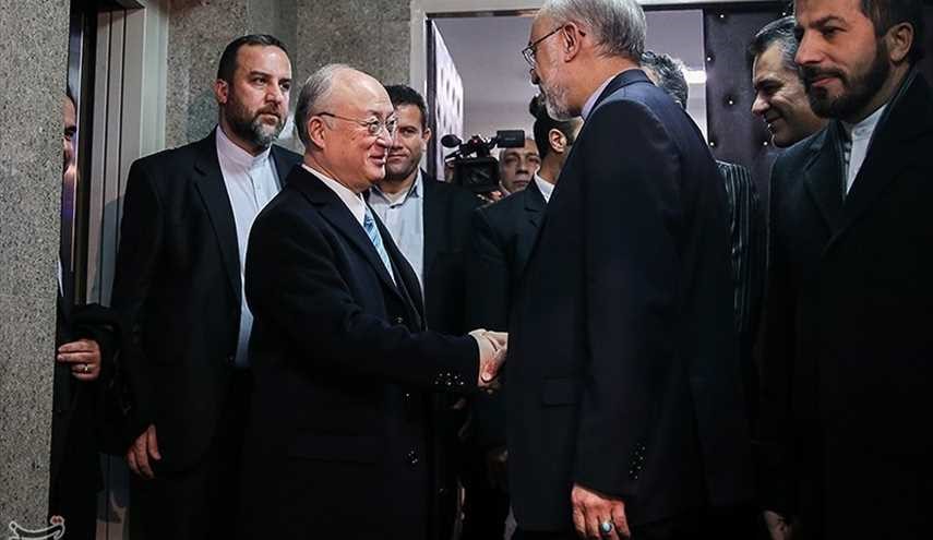 IAEA’s Amano in Tehran for Talks on JCPOA Implementation