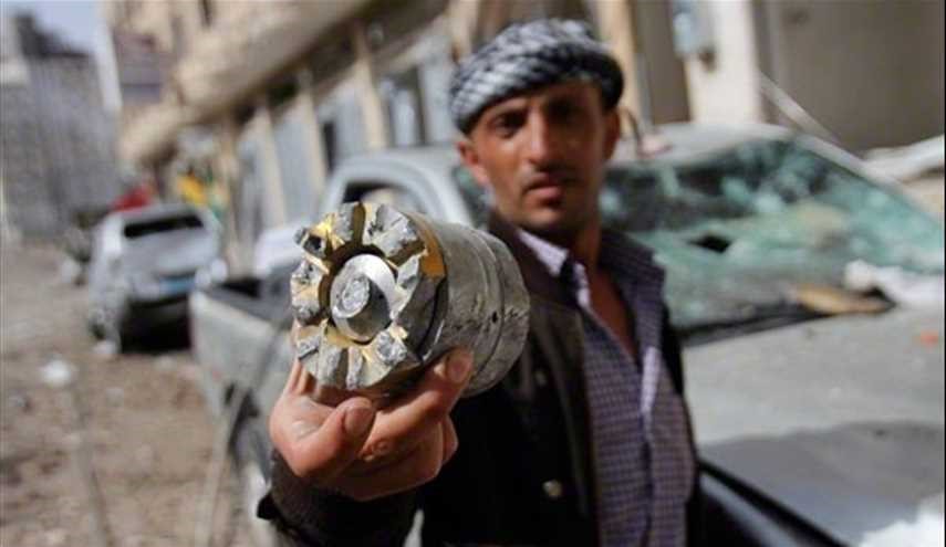 العدوان السعودي يقر باستخدام ذخائر عنقودية بريطانية الصنع في اليمن