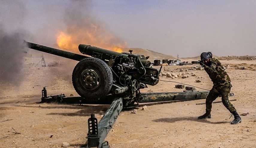 Syrian Army Heavily Targets Militants’ Positions in Eastern Damascus