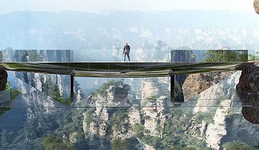 پل نامرئی؛ جدیدترین سازه چینی‌ها
