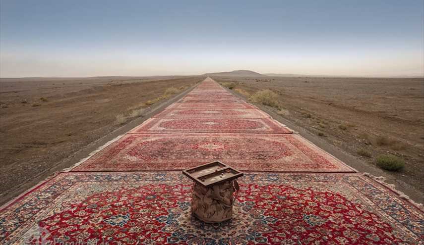 عکس‌هایی متفاوت از فرش ایرانی