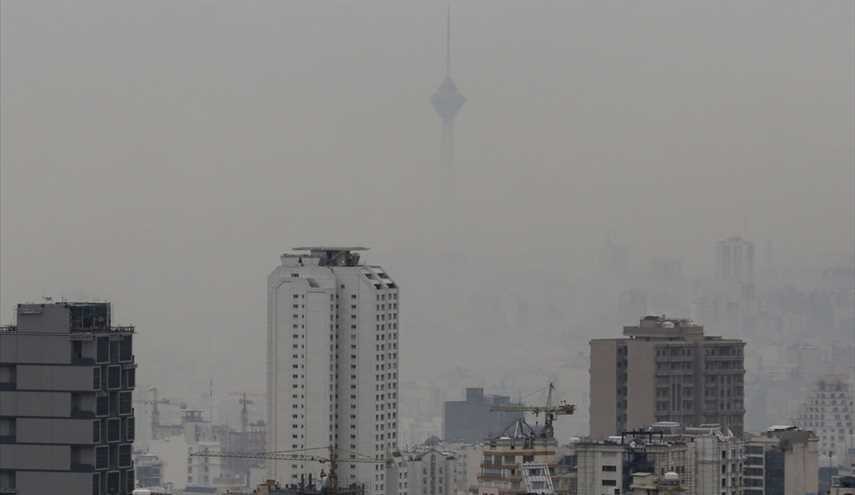 Tehran's gloomy sky