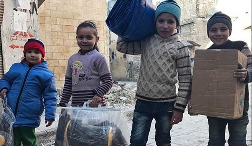 45 Tons of New Year Presents Sent to Syrian Kids