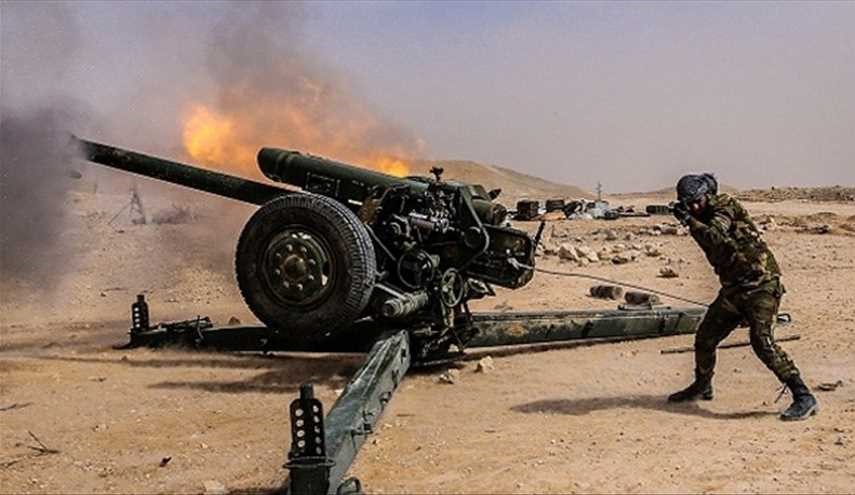 Syrian Army Heavily Pounds Nusra Positions near Lebanon Border
