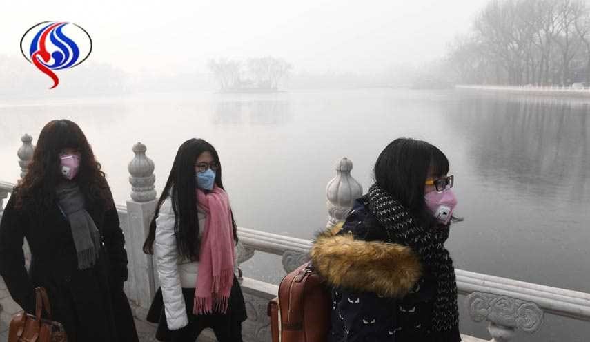 مه‌دود باز هم شمال چین را در بر گرفت