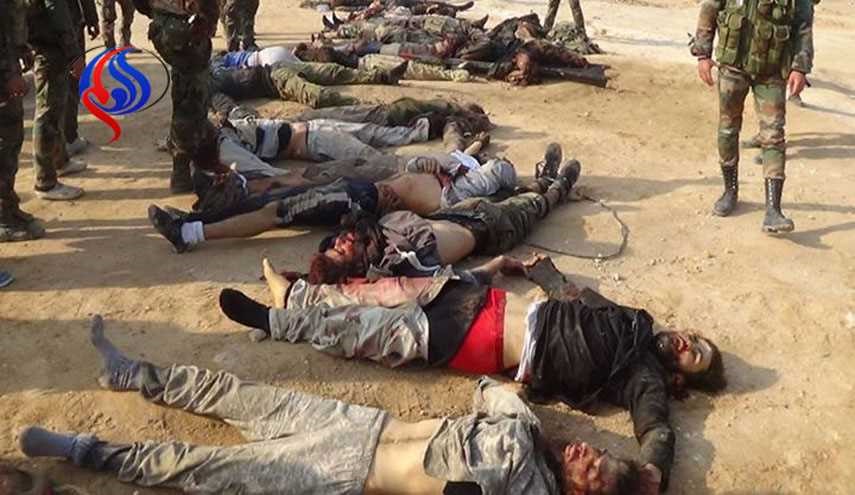 مقتل عدد من ارهابيي داعش على طول الساتر الشرقي لمطار دير الزور