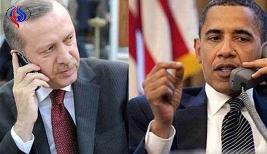 تماس تلفنی باراک اوباما با اردوغان