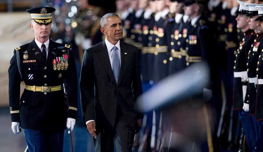 اوباما يدعو الجيش لتسهيل انتقال السلطة الى ترامب