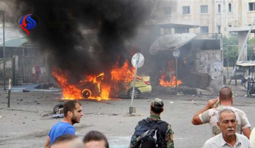 بالصور/انفجار ضخم يهز مدينة جبلة بريف اللاذقية