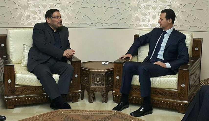 شمخاني يلتقي بالرئيس السوري بشار الأسد في دمشق