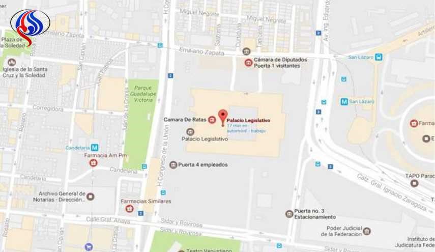 Mexico's Lower House Becomes 'Chamber of Rats' on Google Maps
