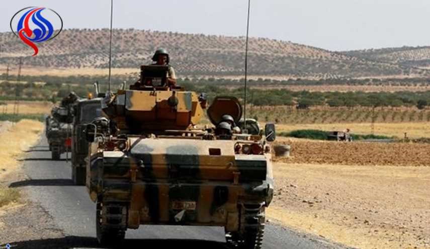 ورود نیروهای ترکیه به یک روستای مرزی در سوریه