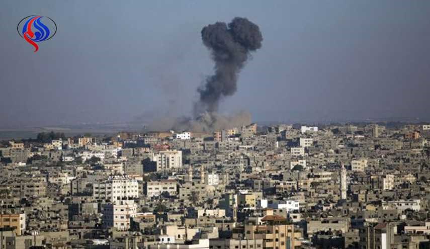 الاحتلال يقصف موقعا لحماس جنوب قطاع غزة