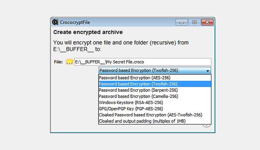 دانلود نرم افزار رمزگذاری فایل ها