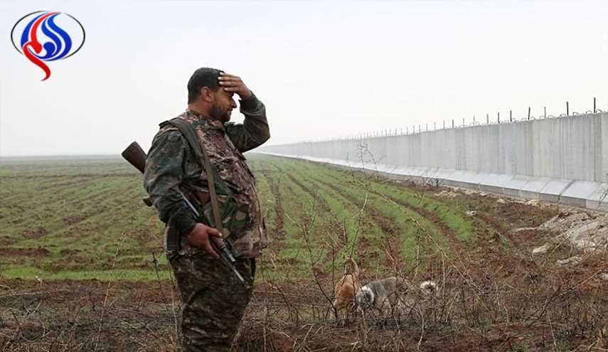 دیوار مرزی ترکیه با سوریه به زودی کامل می‌شود