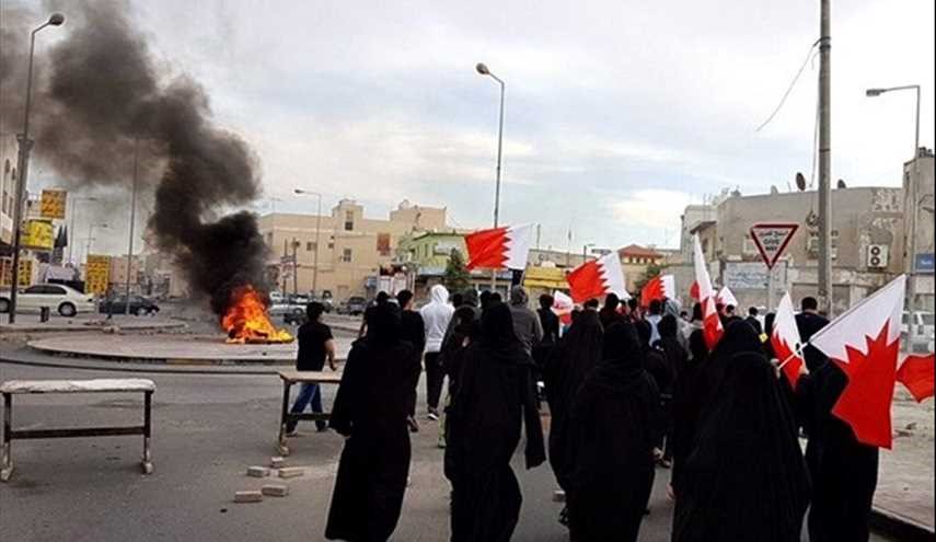 بالصور.. مواجهات بين متظاهرين وقوات النظام البحريني في النويدرات