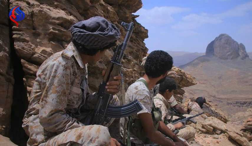 القوات اليمنية المشتركة تسيطر على جبل النشامة بسلسلة جبال يام بنهم