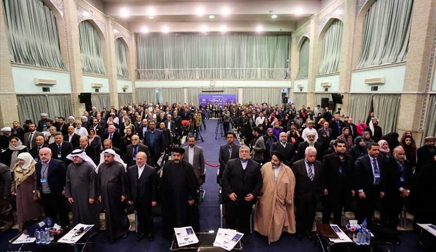 افتتاح مؤتمر الحوار الثقافي بين ايران والعالم العربي