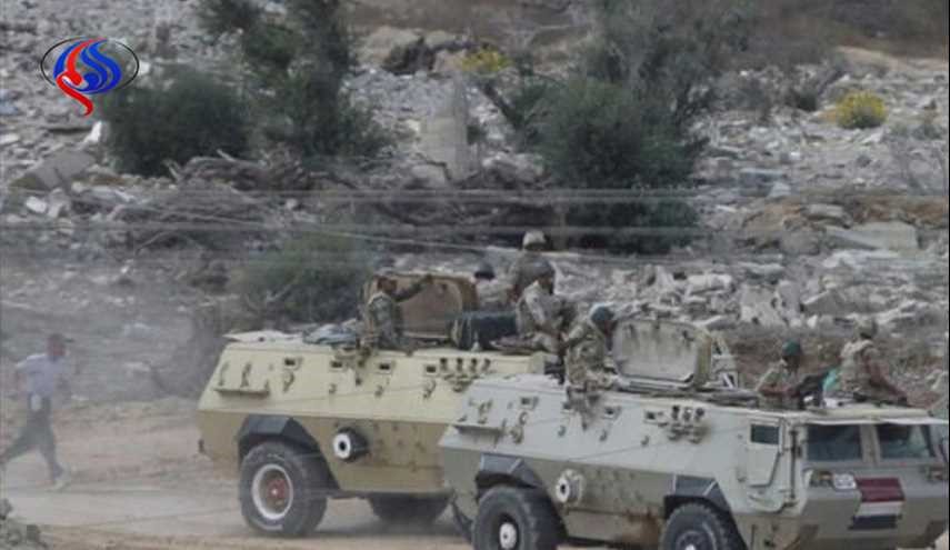 5 نظامی مصری درصحرای سینا کشته شدند