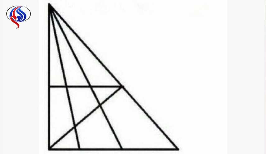 شاهد: إذا استطعت إيجاد أكثر من 18 مثلثا.. فإن معدل ذكائك خارق!