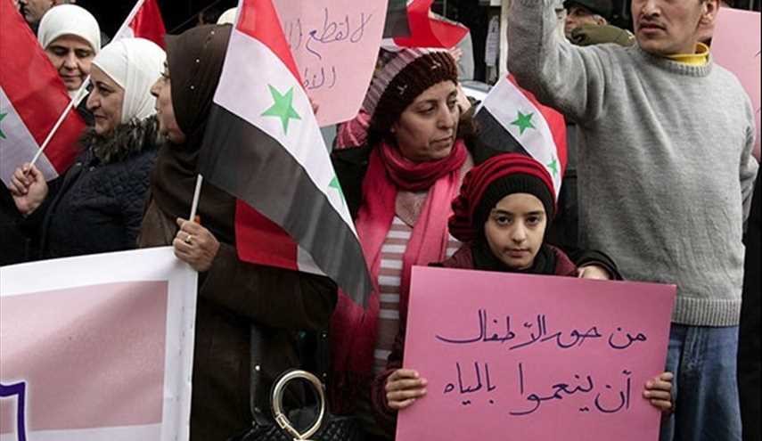 Damascus: Residents Condemn Terrorists for Water Shortage