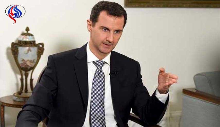 اسد: جنگ علیه سوریه فقط در بعد نظامی نیست