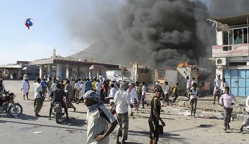 شهروندان یمنی ؛ قربانی حملات متعدد جنگنده های سعودی به تعز