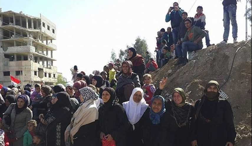 Syrian Families Return Home in Damascus Countryside