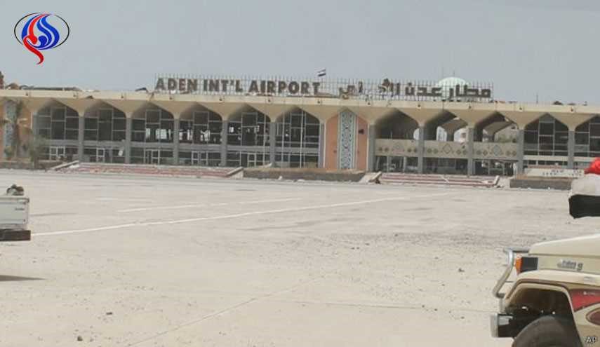 توقف الملاحة الجوية بمطار عدن جراء اشتباكات المسلحين