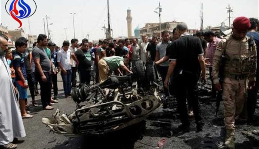 شهداء وجرحى جراء انفجار سيارة مفخخة في بغداد