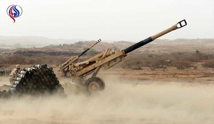 حملات موشکی و توپخانه‌ای نیروهای یمنی به ارتش عربستان