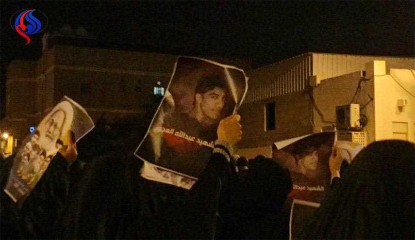 شاهد: تظاهرات غاضبة بالبحرين تنديدا بجريمة تصفية 