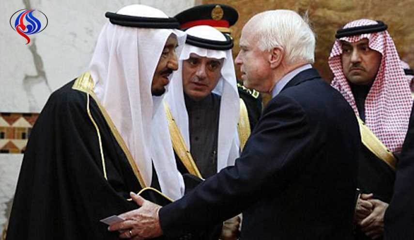 دیدار «جان مک‌کین» با پادشاه عربستان سعودی
