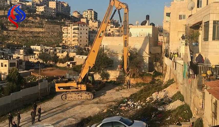 تخریب خانه یک فلسطینی در شمال بیت المقدس