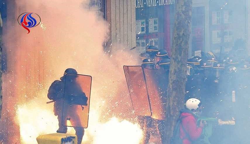 درگیری در پاریس در اعتراض به خشونت پلیس