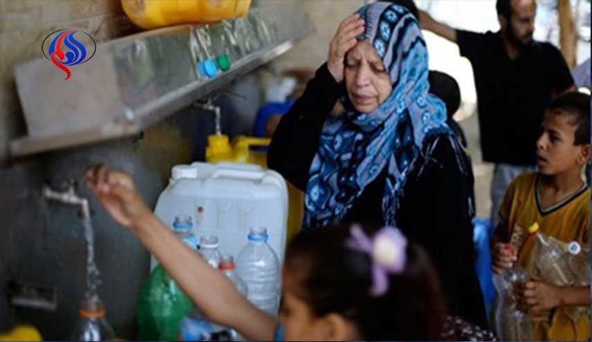آلودگی آب  غزه به 97 درصد رسید!