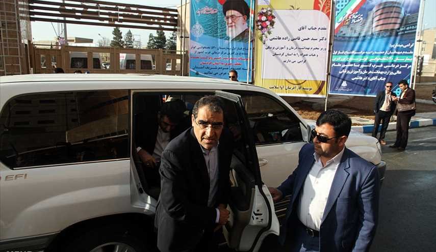 وزير الصحة الايراني يتفقد المشاريع الطبية بمحافظة كردستان