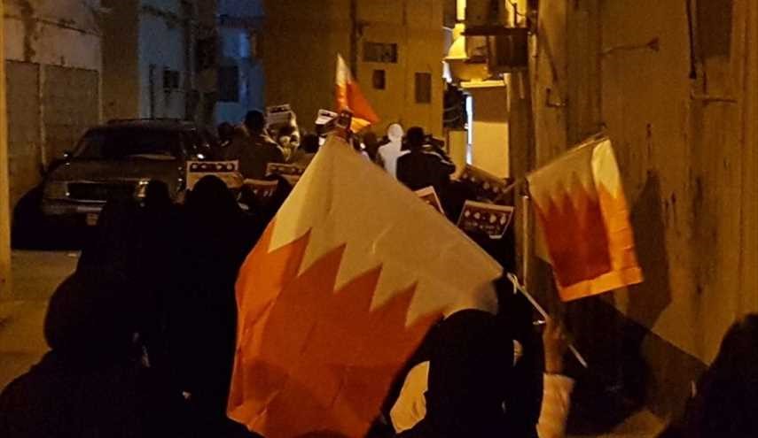بالصور..مسيرات شعبية غاضبة في البحرين تضامناً مع الشيخ 