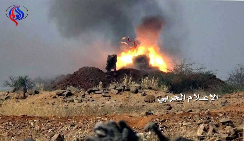 قصف صاروخي على تجمعات المرتزقة بمأرب وقنص سعودي بنجران