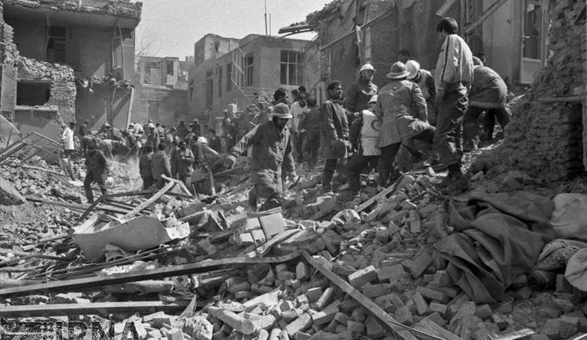 الذکري السنویة للهجوم الصاروخی لنظام البعث العراقی علي طهران فی العام 1988