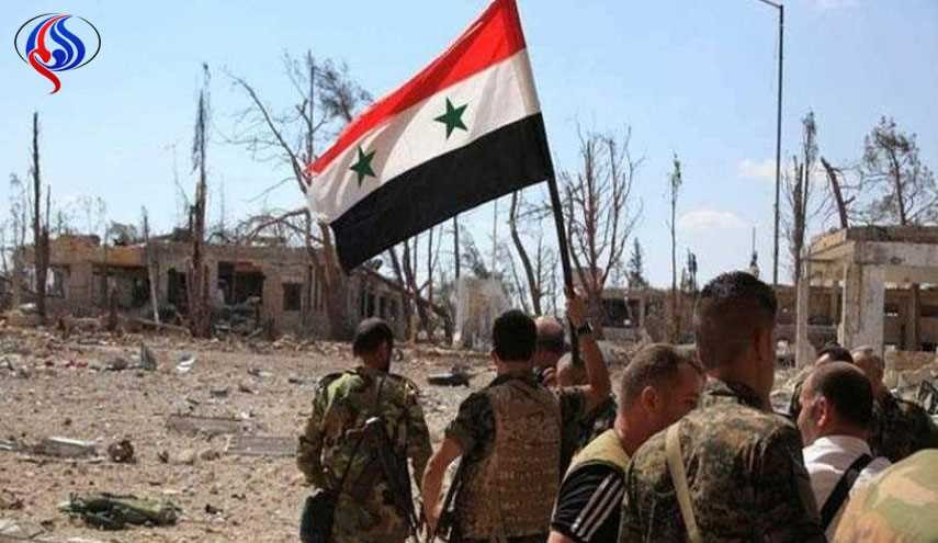 الجيش  السوري يقنص 