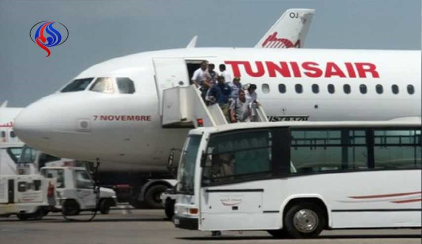 تعلیق چند ساعته همه پروازهای ناوگان هوایی تونس